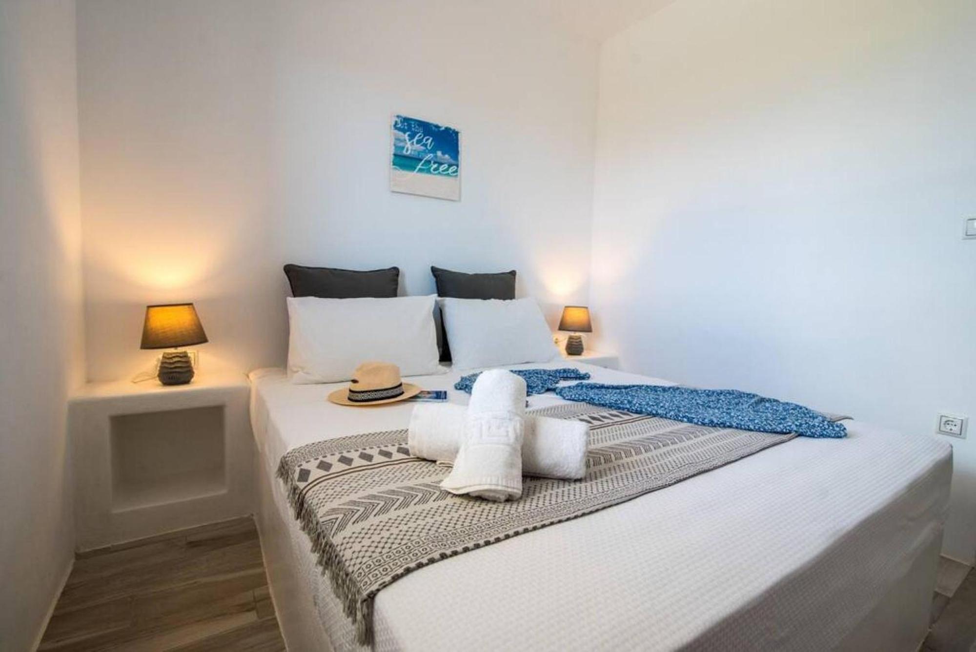 Naxos Agia Anna Sunset View Olive House Apartment ภายนอก รูปภาพ